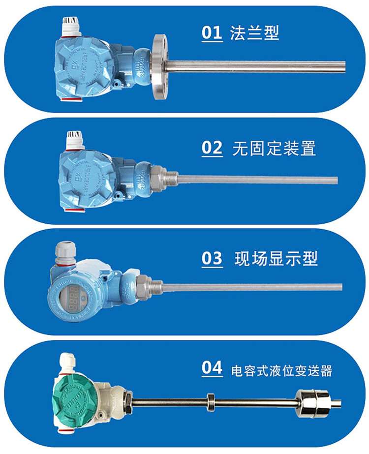 防爆浮球液位計分類圖